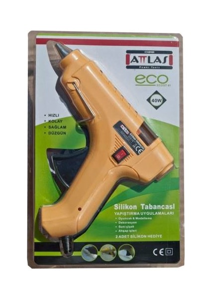 Eco St-41 Sıcak Silikon Tabancası 40 W Mum Silikon Hediye modelleri