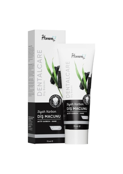 Life Aktif Karbon Diş Macunu, 75 ml (Nane Ilaveli)