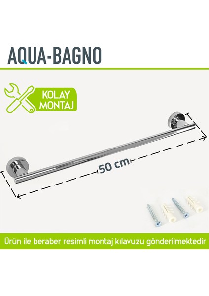 Aqua Bagno Zero Uzun Havluluk 50 cm