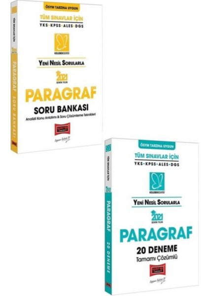 2021 Tüm Sınavlar İçin Paragraf Çözümlü Soru Deneme Seti