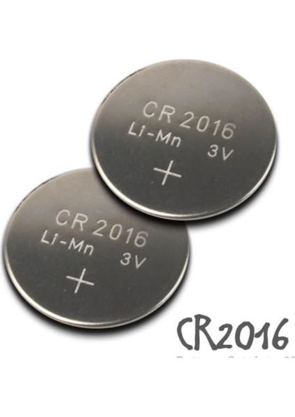 CR2016 3V Lithium Para Pili Saat Kumanda Tartı Pili