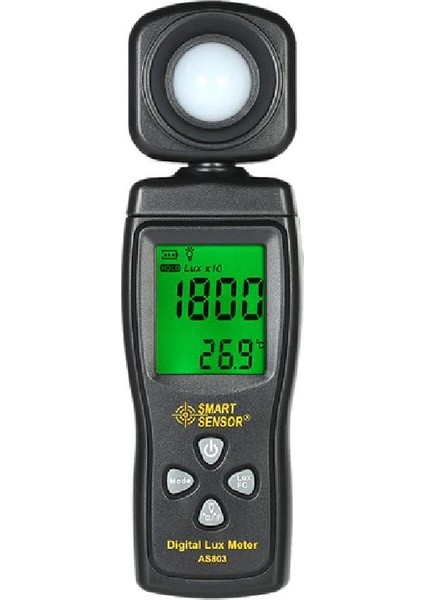 AS803 LCD Lüksmetre Dijital Işık Ölçer Lux Metre Uv Metre Radiometer Photometre