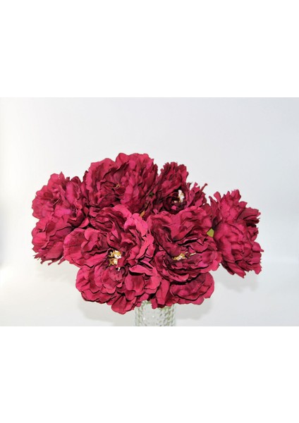 318659 Bordo Şakayık 6lı Yapay Çiçek