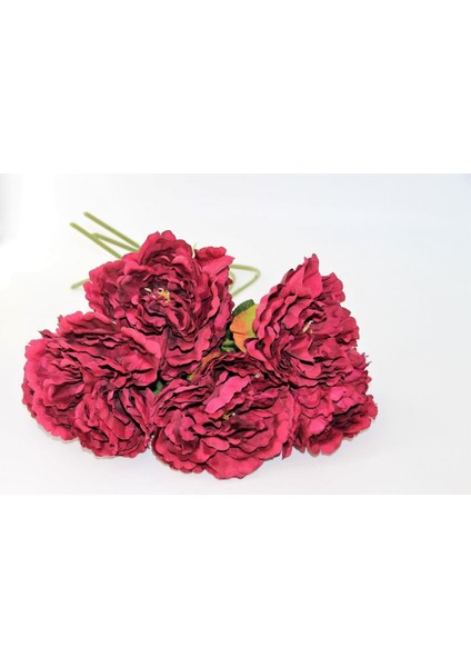 318659 Bordo Şakayık 6lı Yapay Çiçek