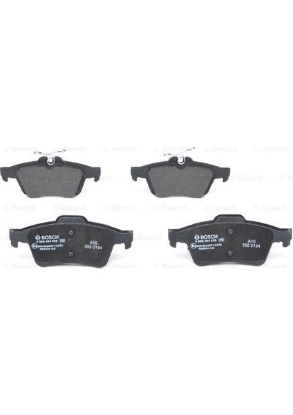 Ford Focus 2004 - 2017 Arka Fren Balata Takımı - Bosch fırsatları