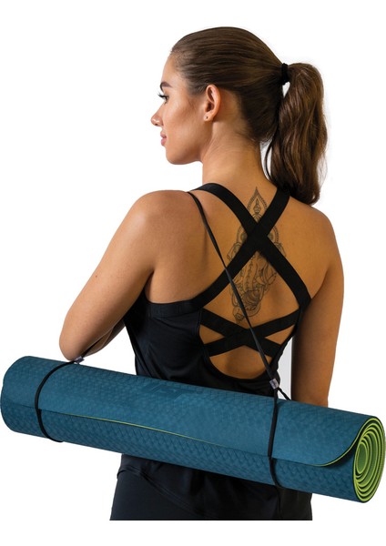 Deep Blue Yoga Mat