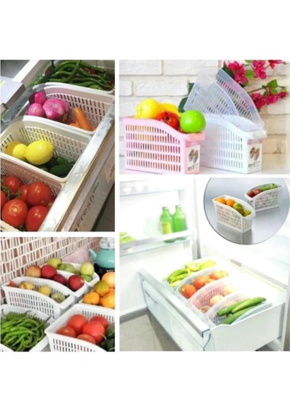 Buzdolabı Sepeti 10 Adet Dolap Içi Düzenleyici Organizer Vip Home modelleri