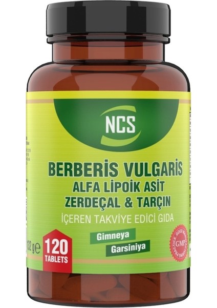 Berberis Zerdeçaltarçın 120 Tablet