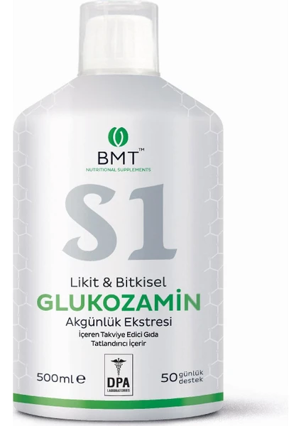 Bmt S1 Glukozamine Ak Günlük Ekstresi 500 ml