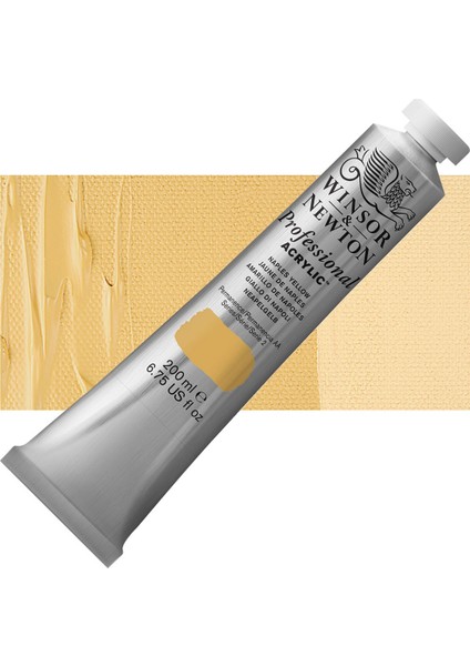 Professional Akrilik Boya 200 ml Naples Yellow 422 S.2