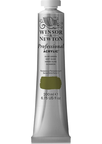 Professional Akrilik Boya 200 ml Olive Green 447 S.2