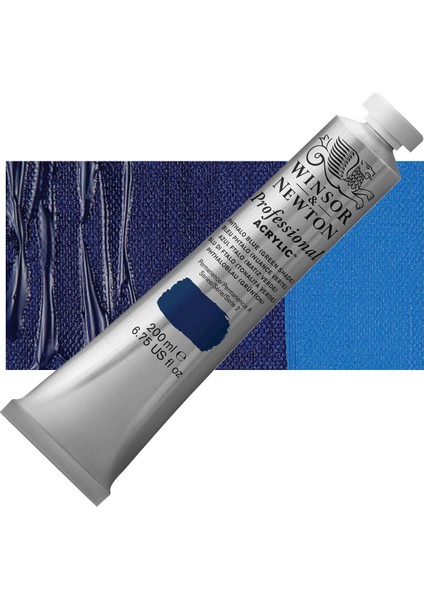Professional Akrilik Boya 200 ml Phthalo Blue (Gs) 515 S.2