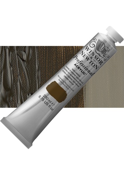 Professional Akrilik Boya 200 ml Raw Umber 554 S.1