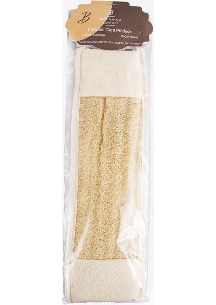 Kabak Havlu Süngerli Banyo Lifi 1 Adet Şeffaf Renk Derin Temizlik İçin