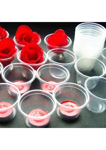 Kalpli Tealight Mum 50 Adet