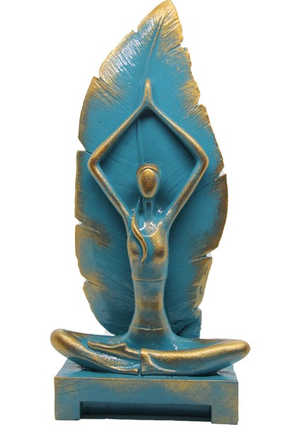 Yoga Yapan Kız Tütsülük ve Mumluk