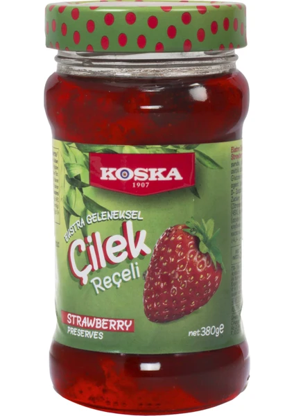 Ekstra Geleneksel Çilek Reçeli 380 gr