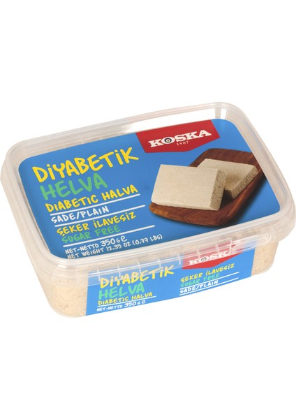 Şekersiz Sade Helva 350 gr