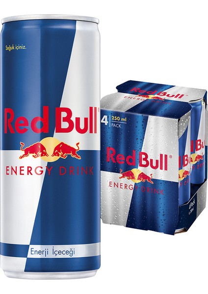 Red Bull Enerji İçeceği 4x250 ml