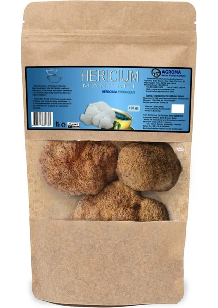 Hericium Aslan Yelesi Mantarı Kuru 100 gr