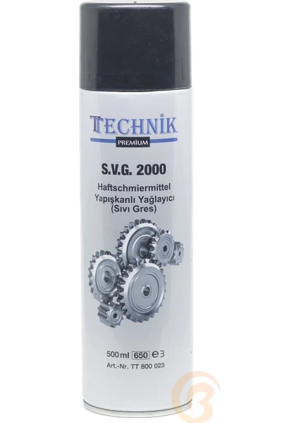 Technolic Technic Sıvı Gres Yağı 500 ml - Zincir Yağlayıcı Sprey