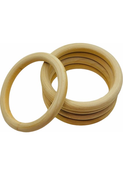 Doğal Ahşap Diş Kaşıyıcı 85 mm 5 Adet Halka fiyatları
