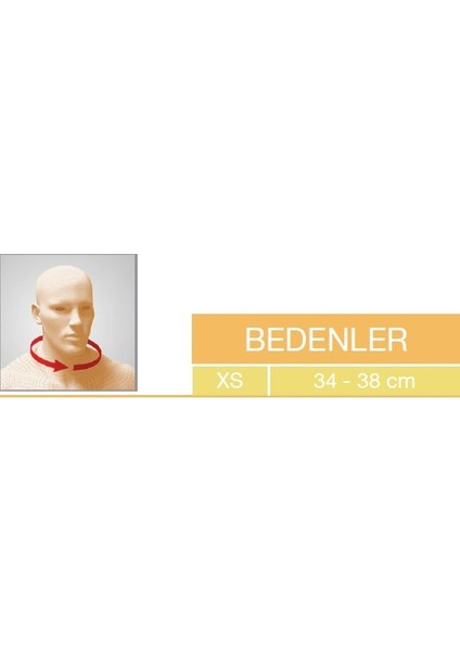 ® Orx-Co 811 Sünger Boyunluk (Baş ve Boyunda Hareketleri Kısıtlayarak Ağrıları Rahatlatır.)