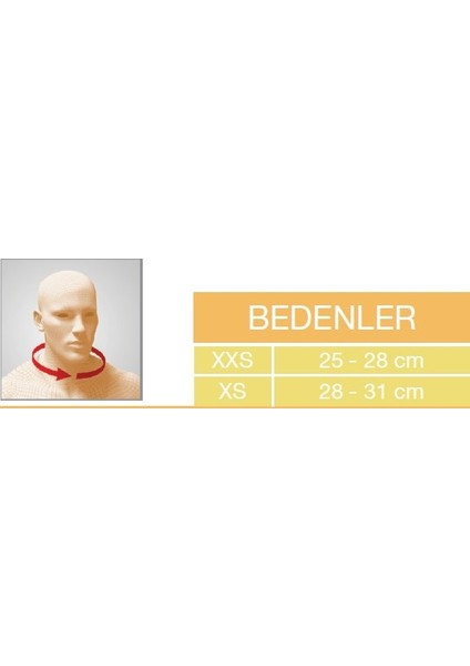 ® Orx-Co 812 Nelson Boyunluk (Baş ve Boyunda Hareketleri Kısıtlayarak Ağrıları Rahatlatır.)