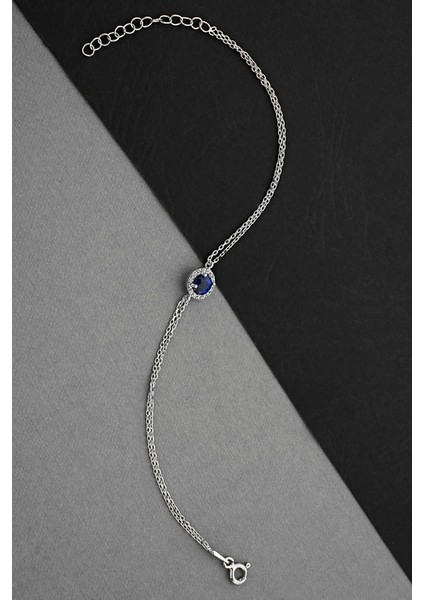 Zirkon Taşlı Gümüş Bileklik B077301 modelleri