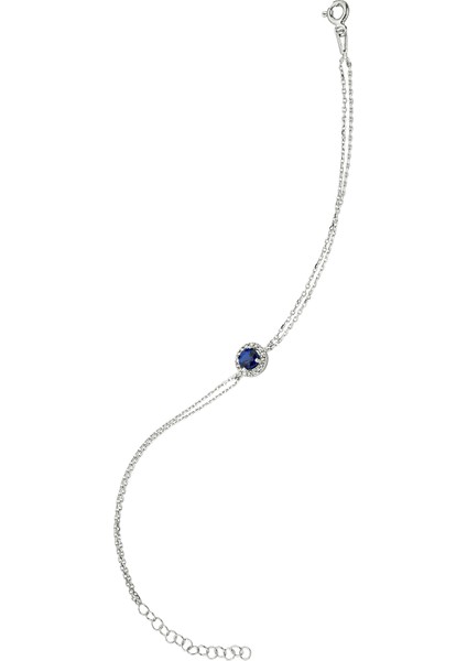 Zirkon Taşlı Gümüş Bileklik B077301 fırsatları