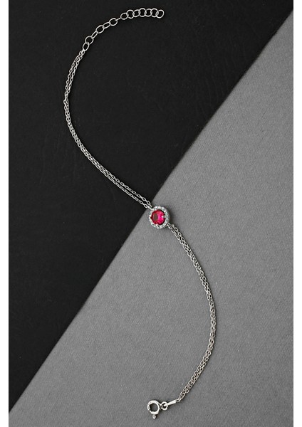 Zirkon Taşlı Gümüş Bileklik B077401 fiyatları