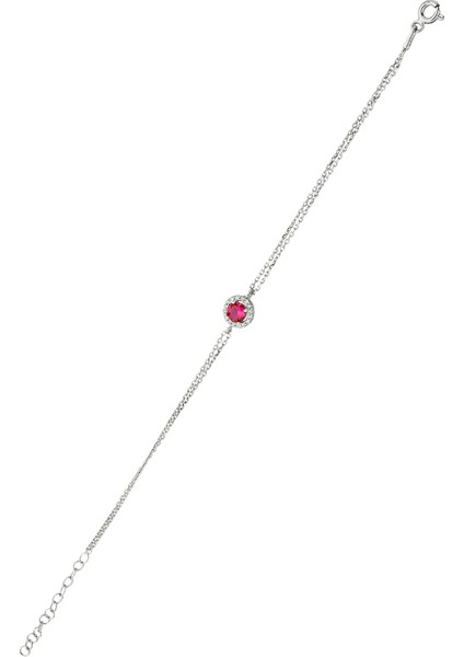 Zirkon Taşlı Gümüş Bileklik B077401 modelleri