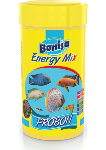 Bonisa Energy Mix – Lotus Pure Algae Veggie 250 ml Balık Yemi