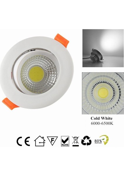 5 W Cob Led Spot Günışığı