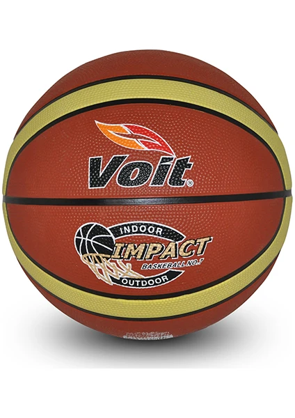 Impact Basketbol Topu N6 Kahve-Byz