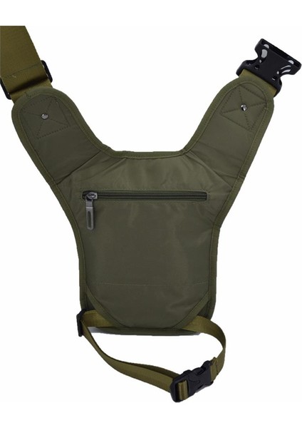 Kapaklı Motosiklet Bel Bacak Çantası Yeşil indirimleri