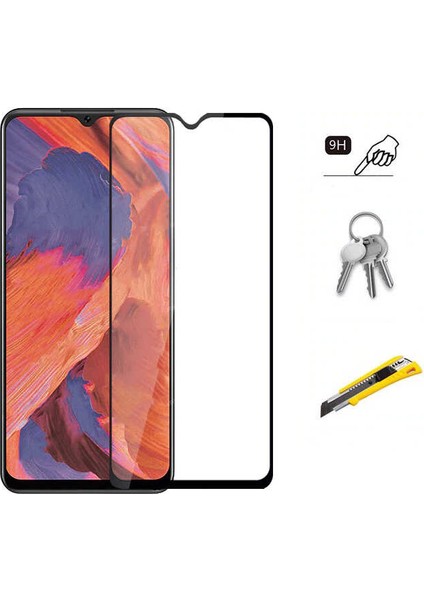 Oppo A73 Tam Kaplayan Tempered Cam Ekran Koruyucu Şeffaf fiyatları