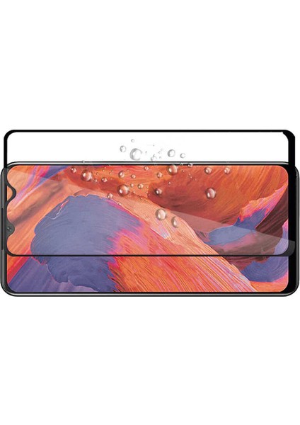 Oppo A73 Tam Kaplayan Tempered Cam Ekran Koruyucu Şeffaf modelleri