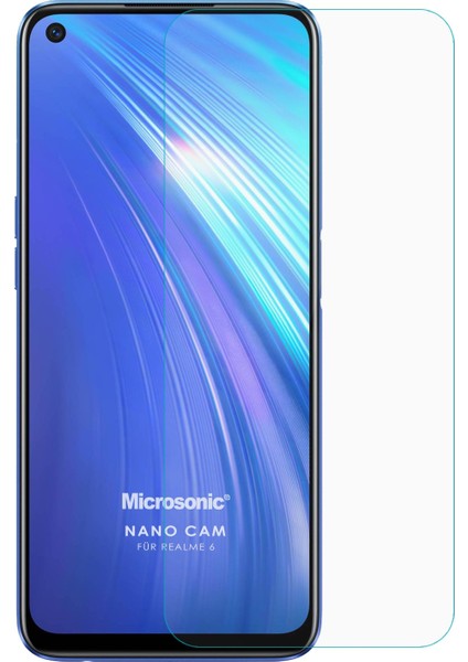 Realme 7 Temperli Cam Ekran Koruyucu Şeffaf