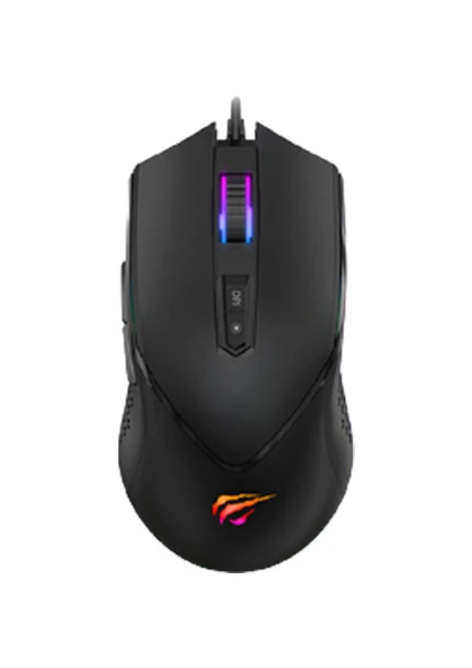 MS814 Kablolu Rgb Optik Oyuncu Mouse Siyah