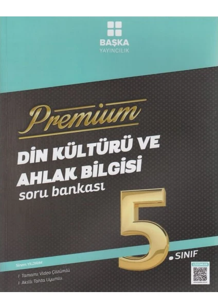 Başka Yayınları 5.Sınıf Premium Din Kültürü Soru Bankası