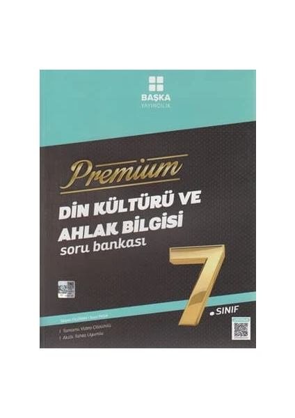 Başka Yayınları 7.Sınıf Premium Din Kültürü Soru Bankası