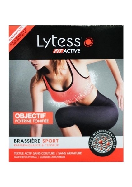 Fit Active Brassiere Sport Şekillendirici Spor Sütyeni Turuncu Large Orange/Corail