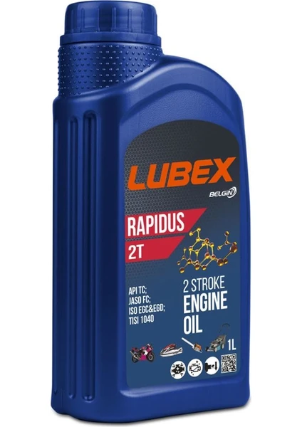 Rapidus 2t 1 Lt - 2 Zamanlı Motosiklet Yağı