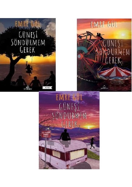 Güneşi Söndürmem Gerek 3 Kitap Takım - Emre Gül