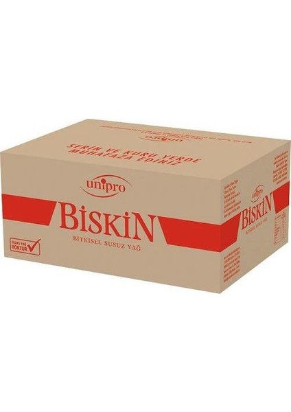 Biskin Bitkisel Susuz Yağ 10 kg