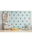 3,9x8 cm Mat Siyah Ananas Duvar Sticker 60 Adet 1