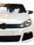Volkswagen Golf 2008-2012 Mk6 Ayna Kapağı Batman Piano Black 2