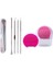 Lusso Cosmetic Lına Mini 2 Pearlpink Cilt Temizleme Cihazı + 4lü Set Komedon 1