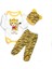 Baby Kaplan Baskılı Bebek 3 Lü Takım 1